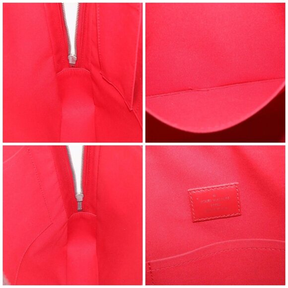 LOUIS VUITTON Epi Vivienne MM Business Bag Red - Picture 14 of 16